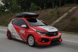 HSR Wheel uji pelek mereka di jalur Sumatra setelah melibas Pulau Jawa