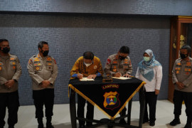 Itera dan Polda Lampung tanda tangani MoU pengembangan SDM dan Teknologi
