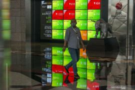 IHSG terkoreksi Rabu pagi jelang pengumuman data neraca perdagangan Agustus