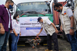 Menkop lepas ekspor briket UKM Tasikmalaya ke Hongkong dan Irak