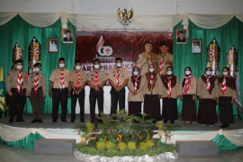 Kwarcab HSS ikuti peringatan hari Pramuka secara virtual