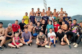 Para pegulat Kalsel peraih medali PON Jabar kembali diturun pada PON Papua