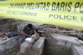 Penemuan situs petirtaan era Kerajaan Kediri