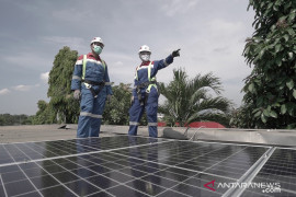 Pertamina hemat Rp4 miliar setahun dari pemasangan PLTS atap di SPBU