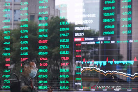 Saham China dibuka melemah, lanjutkan kerugian dua sesi sebelumnya
