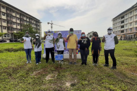 Dirjen Perumahan Kementerian PUPR tanam pohon di Kampus Itera
