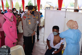 Kapolda Aceh harapkan target harian vaksinasi bisa tercapai