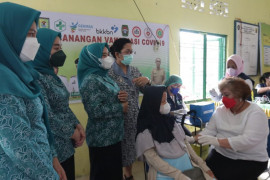 Pemkab Sergai vaksinasi ibu hamil