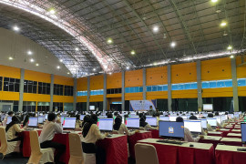 BKD Sulsel : Ratusan peserta tidak hadir tes SKD CPNS di CCC Makassar