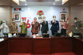 Pimpinan KPK dan Dubes Swiss untuk Indonesia bahas tantangan pemberantasan korupsi