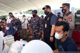 Koarmada II siapkan 35 ribu dosis vaksinasi COVID-19 di Kabupaten Kediri