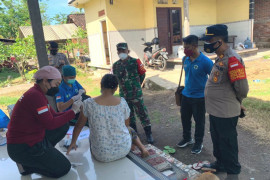 Tim gabungan Kecamatan Negara laksanakan vaksinasi ibu hamil