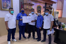 Bupati dan wabup terima pengurus Organda Labura