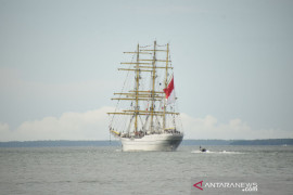 KRI Bima Suci Meninggalkan Tarakan Untuk Lanjutkan Pelayaran