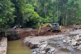 Bendungan Sungai Batang Dareh Agam diperbaiki, ribuan hektare bisa teraliri