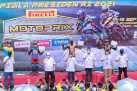 Pembalap PPLPD  Muba juarai Kejurnas Motoprix Piala Presiden