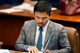 Mantan juara dunia Manny Pacquiao akan maju capres Filipina