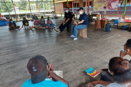 Barista Kota Jayapura dorong pemuda kampung Yoboi munculkan menu unik kopi