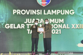 Lampung gondol juara umum Gelar Teknologi Tepat Guna Nasional XXII