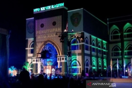 Kondisi atap Masjid Agung Al Ikhlas Kabupaten Penajam perlu penanganan