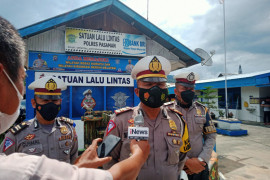 Nihil tilang, pada pelaksanaan Operasi Patuh Singgalang 2021 hari kedua di Pasaman
