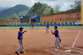 PON Papua- Sofbol putra Lampung vs Sulteng awali pertandingan PON XX