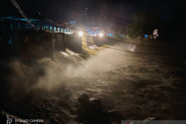 Bendung Katulampa Bogor sempat Siaga III