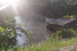Pemkab Kulon Progo  segera perbaiki saluran irigasi Kalibawang yang ambles