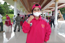 Maria Ulfa mengaku optimistis tim takraw Sulbar raih prestasi terbaik