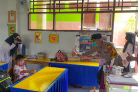 Kapolres Enrekang sidak pembelajaran tatap muka di sekolah
