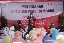 BMPD salurkan bantuan Rp75 juta untuk penanganan COVID-19 di Situbondo