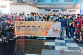 Kontingen dayung, takraw, panjat tebing dan muaythai Kalsel sudah di Papua