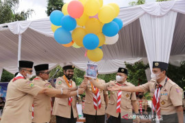 Ini ajakan Mualem kepada kader Pramuka Aceh