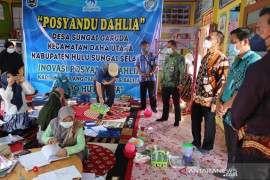 Sekda HSS kunjungi Posyando Dahlia pastikan kesiapan ikuti lomba provinsi