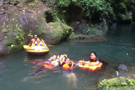 Pemuda Bangli rintis wisata petualang di alam terbuka "d'Green Babakan at Mangsi River"