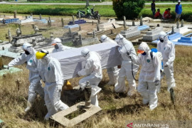 Total 343 orang terkonfirmasi COVID-19 meninggal dunia di Tarakan