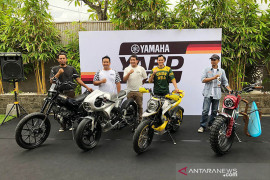 'Builder' sepeda motor custom di Bali selesaikan modifikasi XSR 155