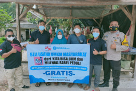 kitabisa.com dan Milenial Babel Peduli gelar aksi borong produk UMKM