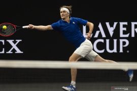 Tenis Piala Laver: Alexander Zverev kalahkan John Isner