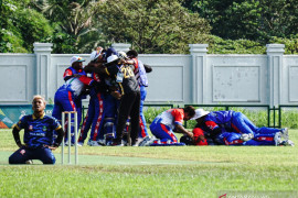 PON Papua : Tuan rumah raih emas kriket kategori supersixes putri