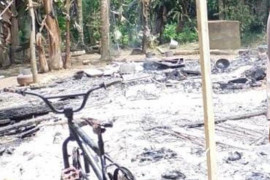 Pria di Aceh Utara bakar rumah sendiri