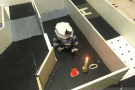 Kado Milad ke-59 UNRI, Tim Robotika UNRI raih juara Kontes Robot Indonesia