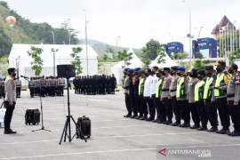 Kasatgas pimpin apel gladi pengamanan "opening and clossing ceremony"