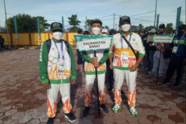 PON Papua - Atlet panjat tebing Kalimantan Barat turun di dua kelas