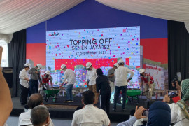 Pusat grosir Senen Jaya hampir selesai direvitalisasi