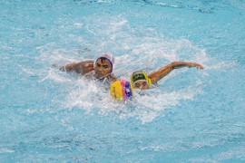 Tim polo air putra Jambi menang