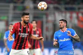 Nasib AC Milan di Liga Champions ditentukan kontra Atletico Madrid