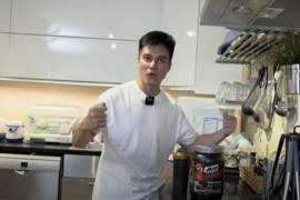 Baim Wong sukses hilangkan perut buncit