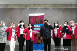 Erick Thohir umumkan millenial pengganti dirinya dan 5 dirut BUMN