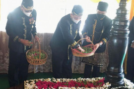 Peringati HUT Kota Tenggarong ke- 239, ziarah ke Makam Sultan Aji Imbut